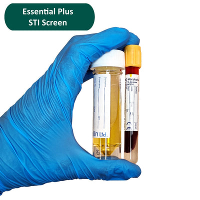 Essential Plus STI Screen | HIV, Hepatitis, Syphilis, Chlamydia & Gonorrhoea Tests