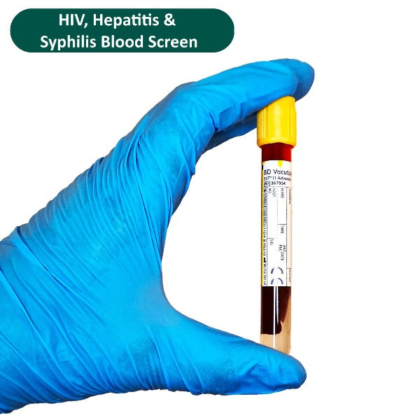 HIV, Hepatitis & Syphilis Blood Screen | Fast STD Testing