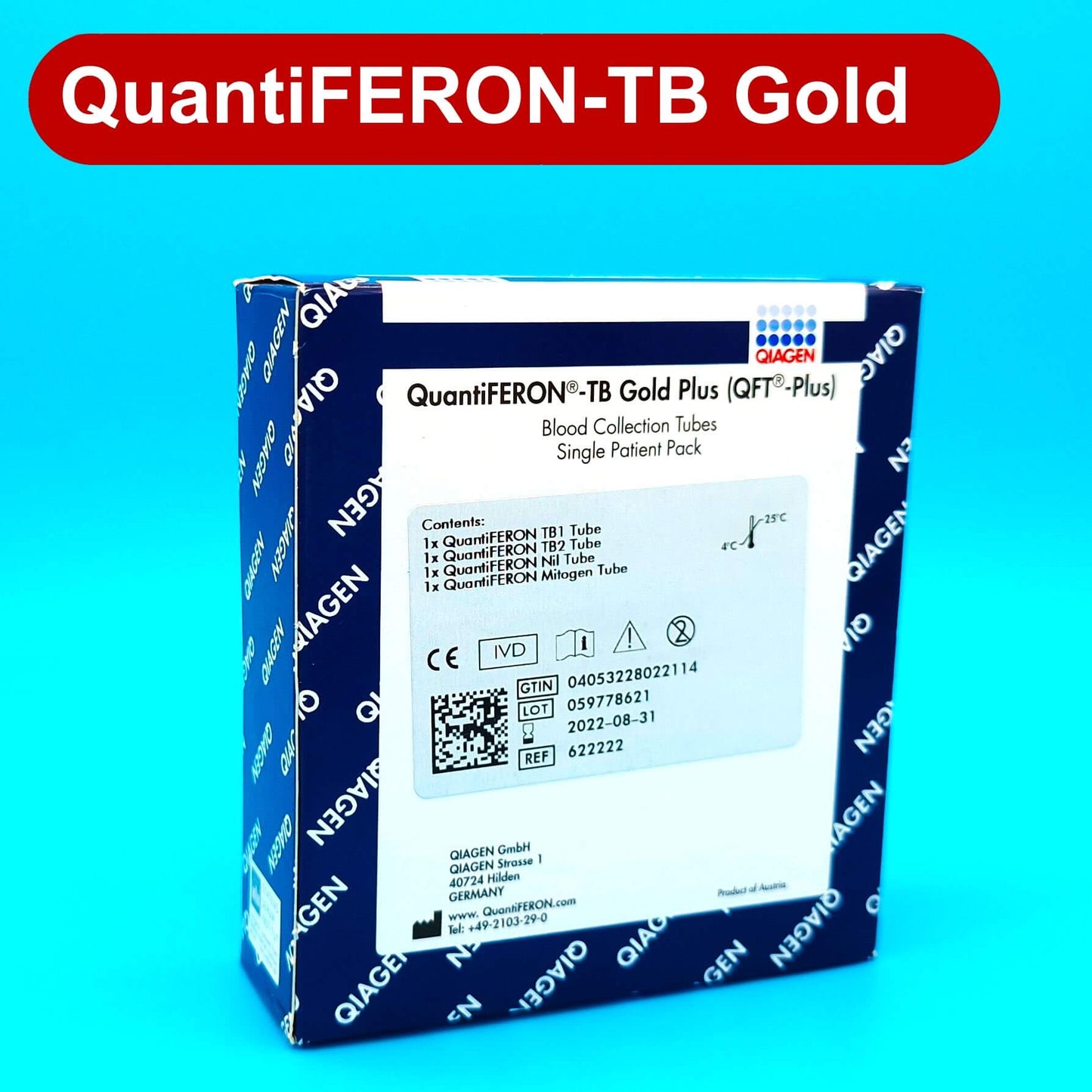Tuberculosis Blood Test - QuantiFERON-TB Gold | Visa/Work