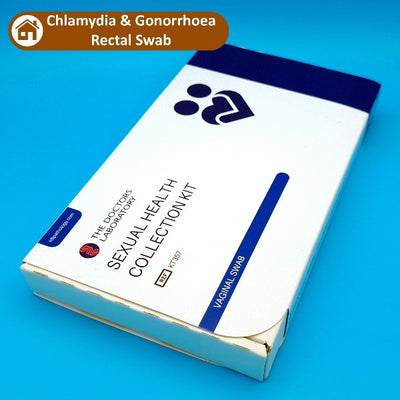 Home STI test kit box