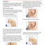 Instruction sheet on how to take a vaginal swab