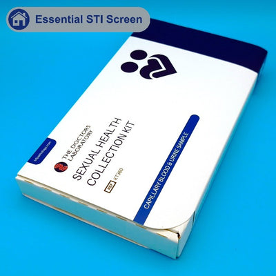 Home STI test kit box