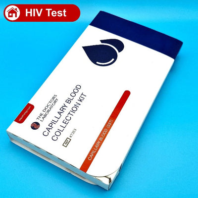 Home HIV test kit box