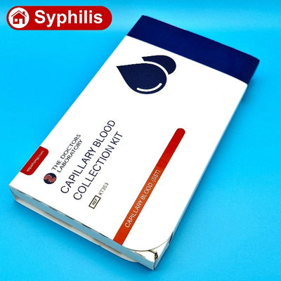 Home STI test kit box