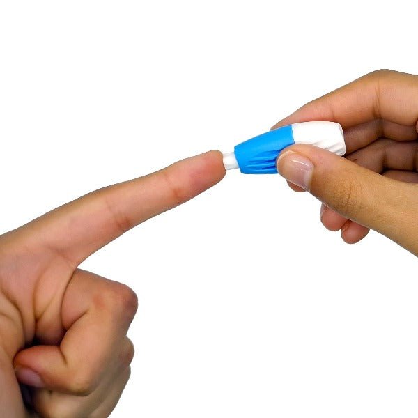 Finger prick blood test