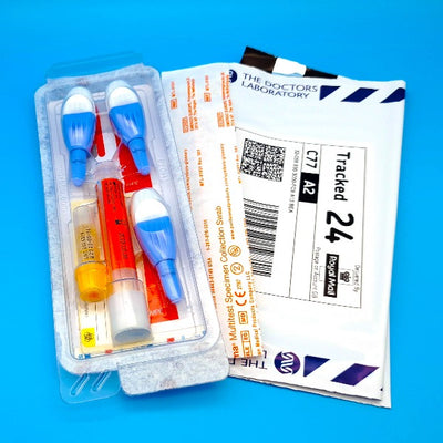 Home STI test kit contents