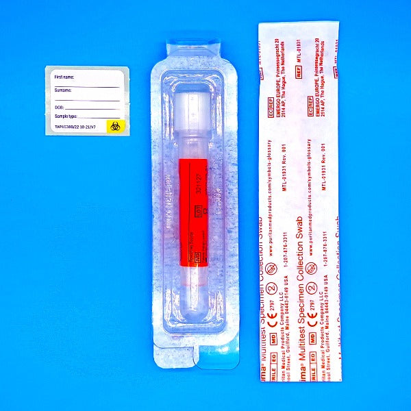 Home STI test kit contents